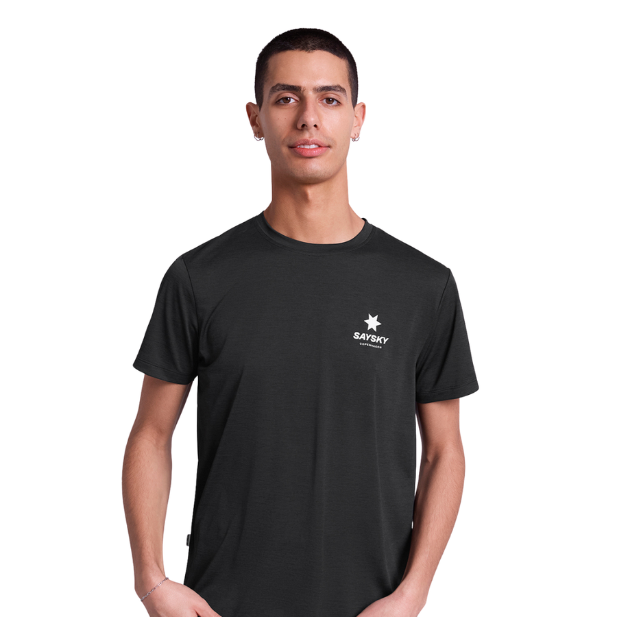 Saysky Statement Combat Pro T-Shirt | Black | The Run Hub