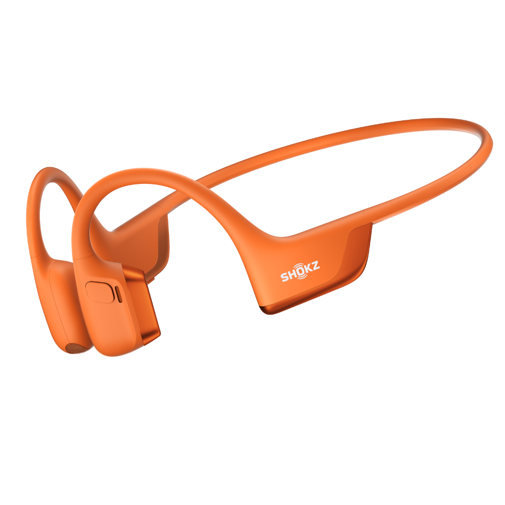 Shokz OPENRUN PRO 2 Bone Conducting Headphones | Orange | The Run Hub