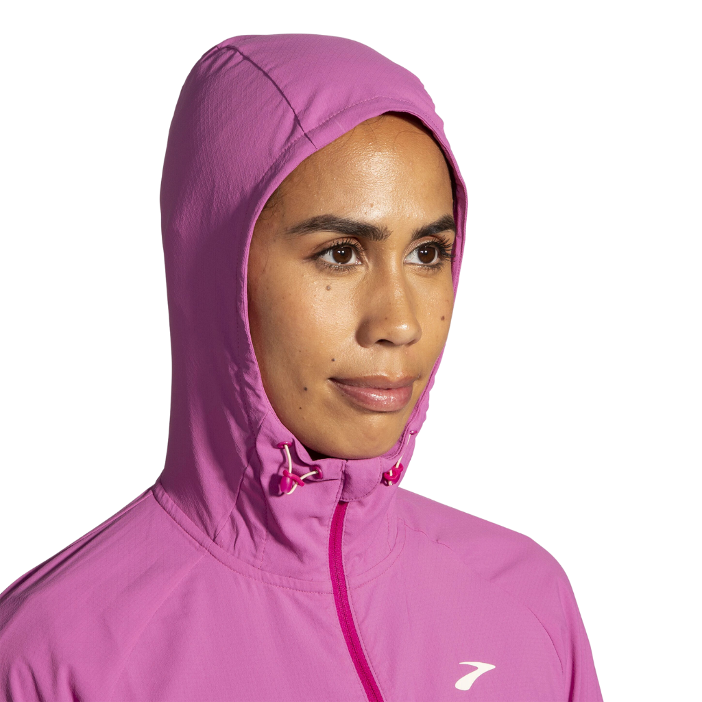 Brooks Canopy Jacket - Frosted Mauve/Mauve - Women's Running Jacket | The Run Hub
