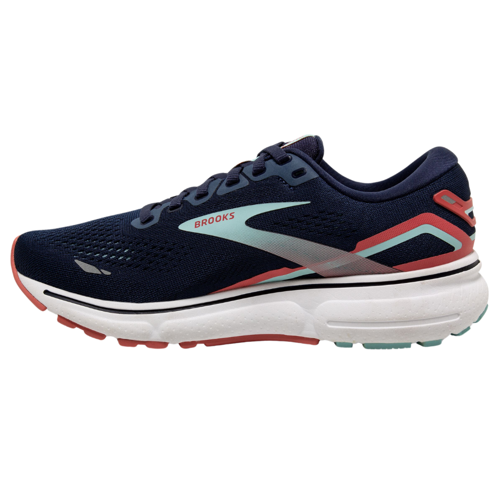 Women s Brooks Ghost 15 Peacoat Canal Blue Rose The Run Hub