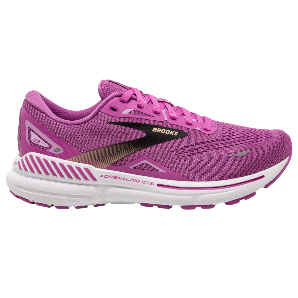 Brooks Adrenaline GTS 2 - Orchid/Black/Purple - Women's Support Running Shoes | The Run Hub