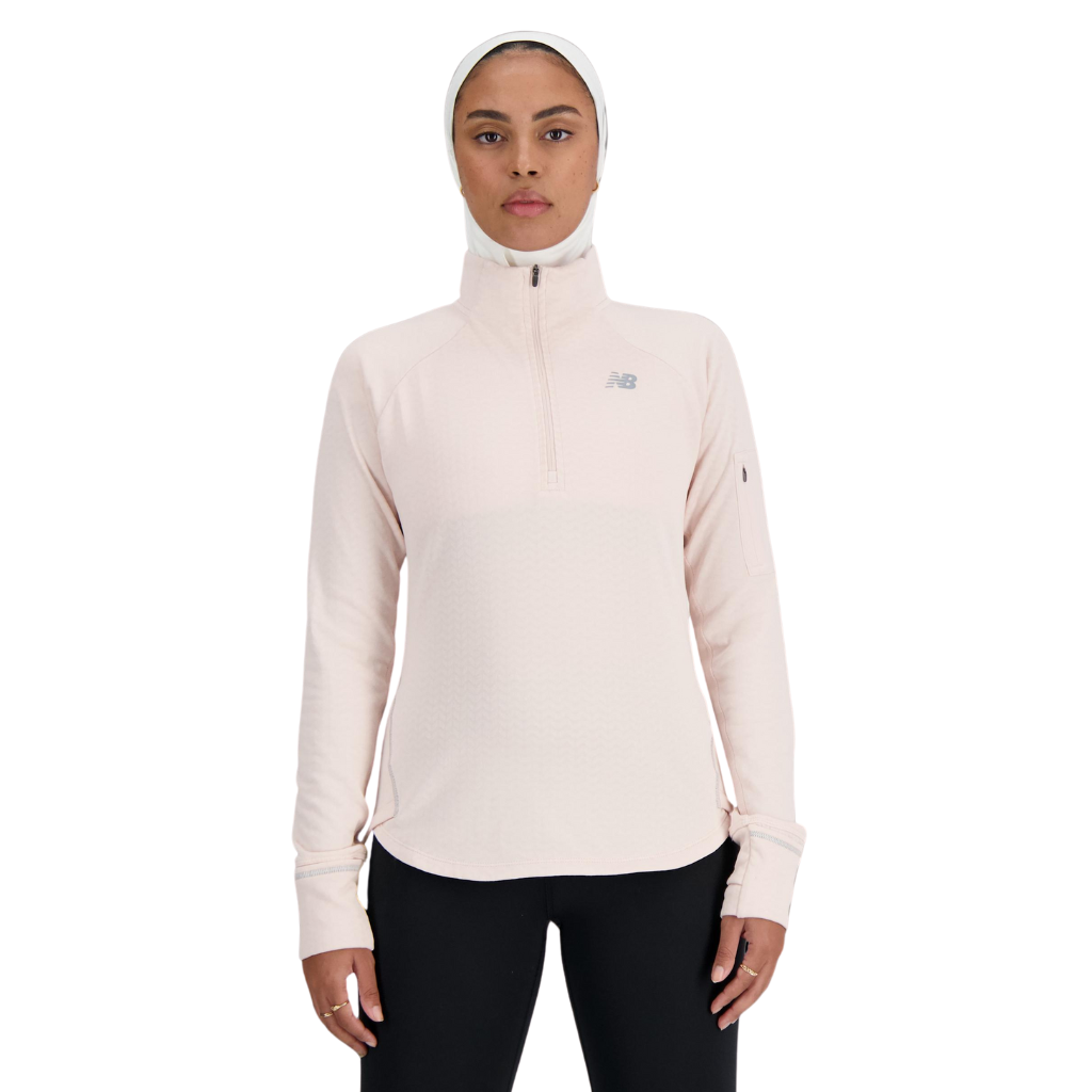 New Balance Heat Grid Half Zip WT23252 QPH The Run Hub
