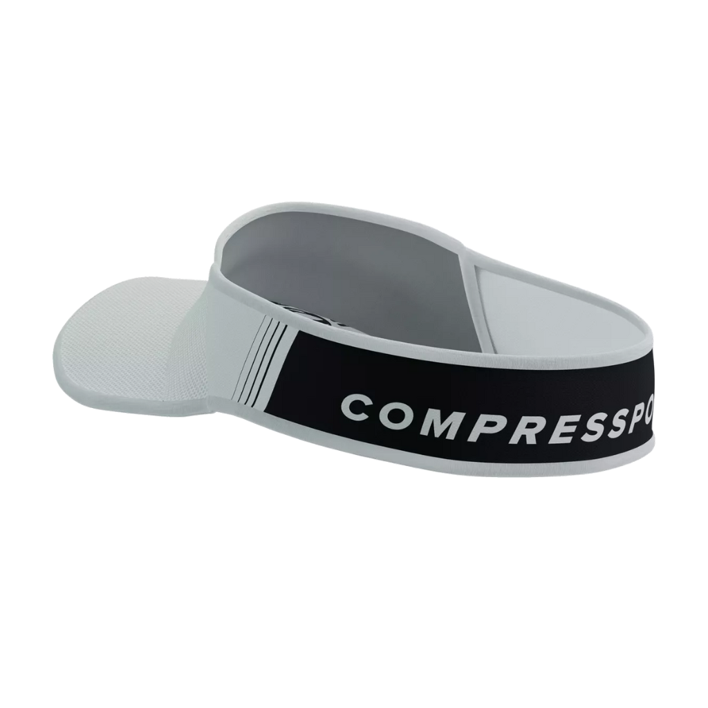 Compressport Ultralight Visor | White/Black | The Run Hub