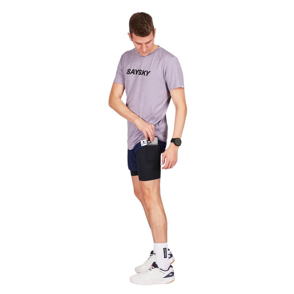 Men's SAYSKY 2 In 1 Pace Shorts 5'' | XMRSH20C201 | The Run Hub