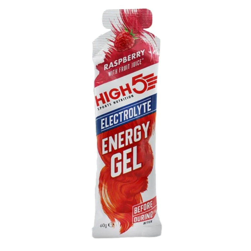 High5 Energy Gel Electrolyte Raspberry | The Run Hub