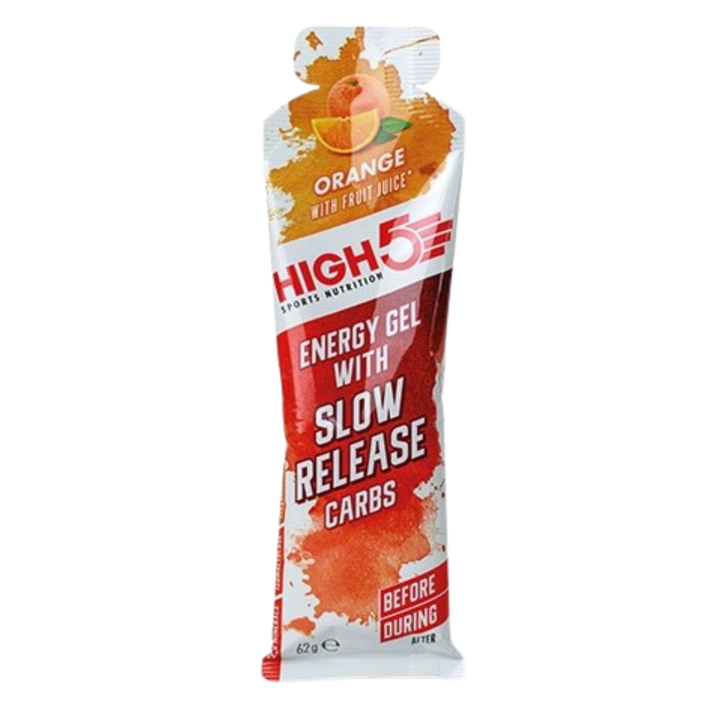 High5 Energy Gel Slow Release Orange 3 Pack | The Run Hub