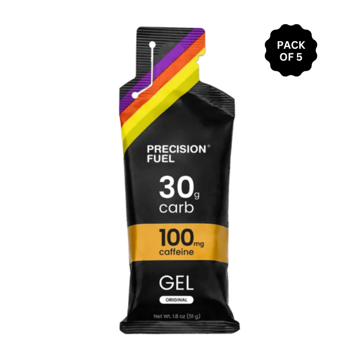 Precision Fuel PF 30 Caffeine Gel 5 Pack | Nutrition for Runners | The Run Hub