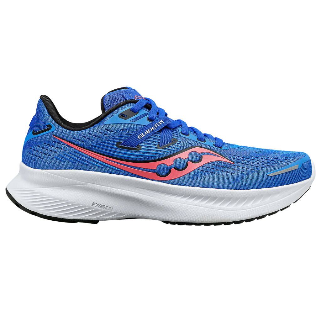 Saucony Guide 16 - Bluelight/Black - Women's Support Running Shoes | The Run Hub