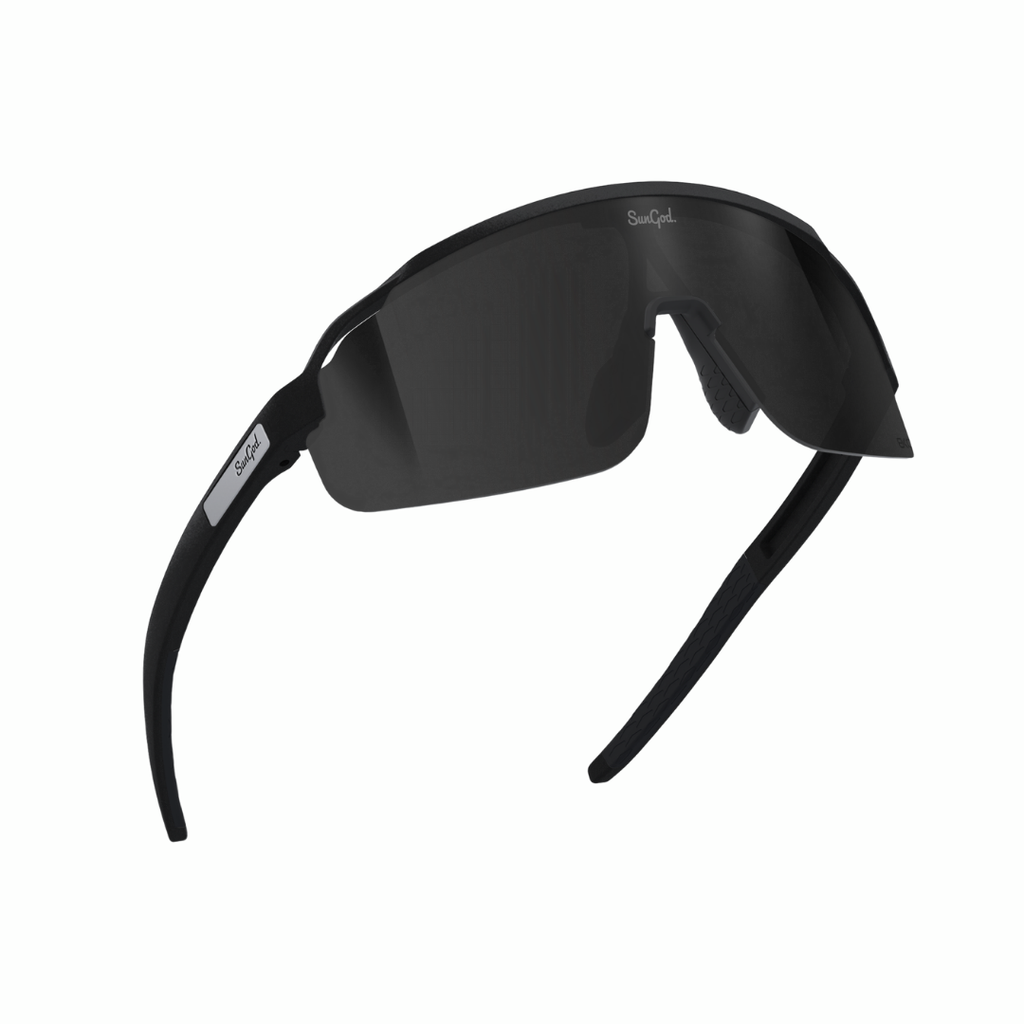 SunGod FORTY2s | Matte Black with Smoke | The Run Hub