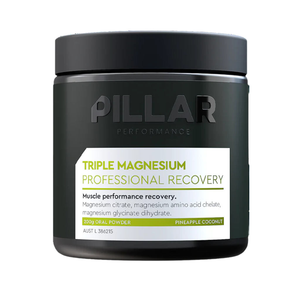 Pillar Triple Magnesium Powder 200g | Pineapple Coconut | The Run Hub