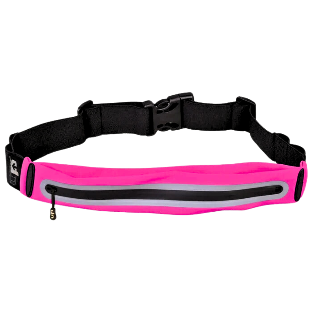UP Ultimate Performance EASE Runners Expandable Waist Bag | UP6540 | Pink/Reflective | The Run Hub