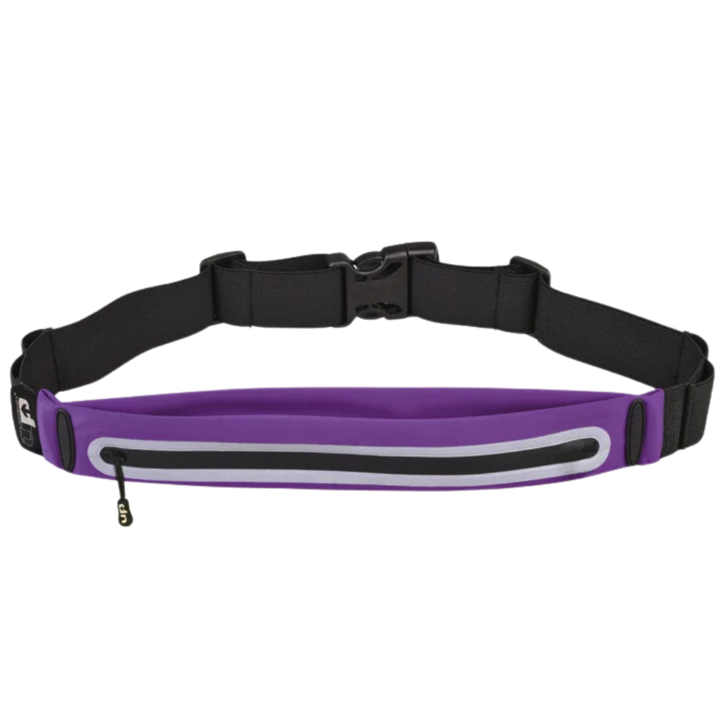 UP Ultimate Performance EASE Runners Expandable Waist Bag | UP6540 | Purple/Reflective | The Run Hub