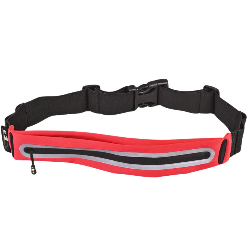 UP Ultimate Performance EASE Runners Expandable Waist Bag | UP6540 | Red/Reflective | The Run Hub