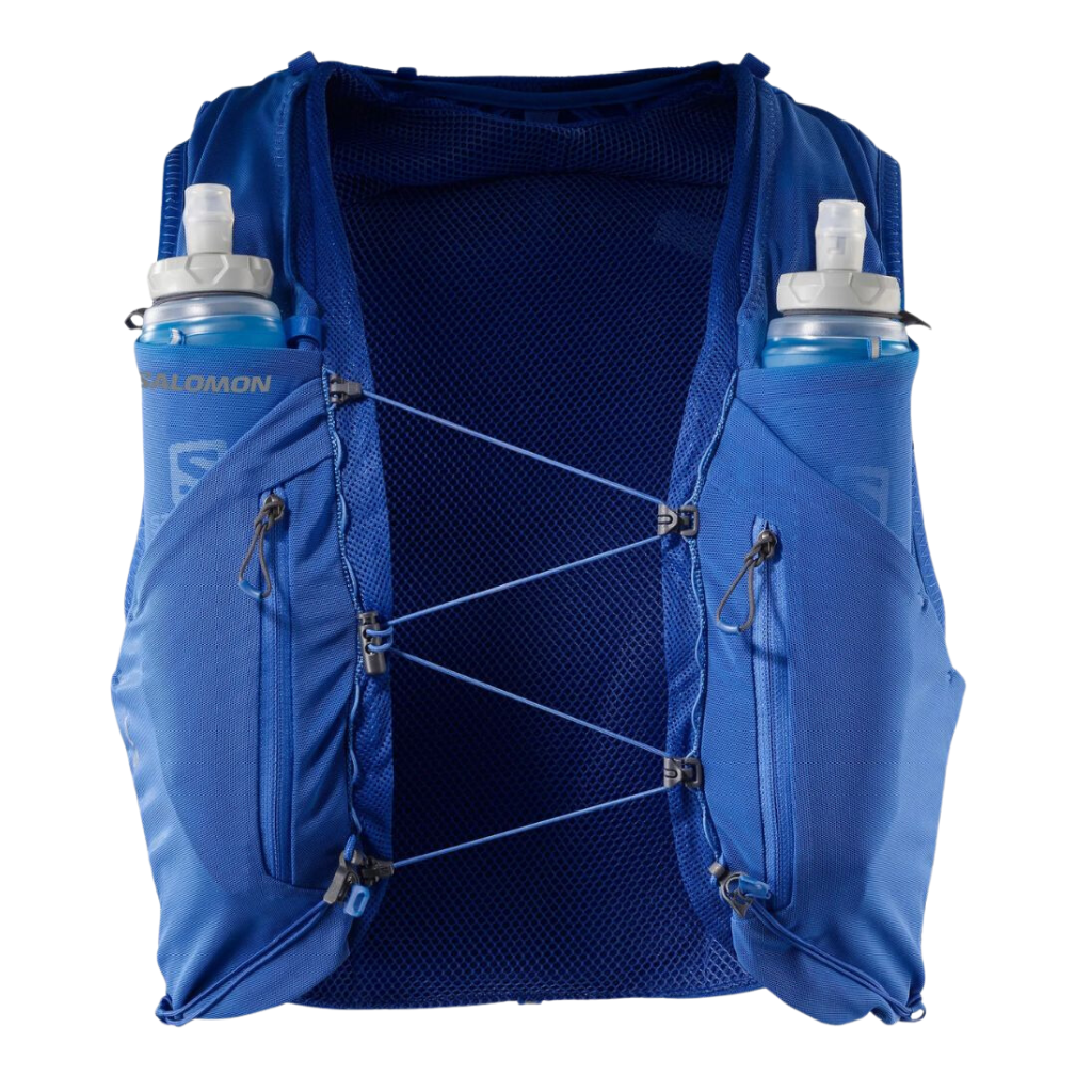 Salomon Adv Skin 12 Set | Unisex Running Vest | Blue | The Run Hub 