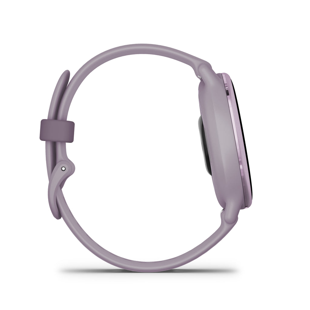 Garmin Vivoactive 5 | Metallic Orchid Aluminum Bezel with Orchid Case and Silicone Band | The Run Hub
