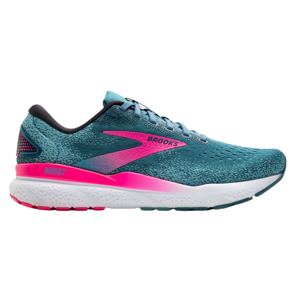 Women s Brooks Ghost 16 Blue Pink Moroccan Blue The Run Hub