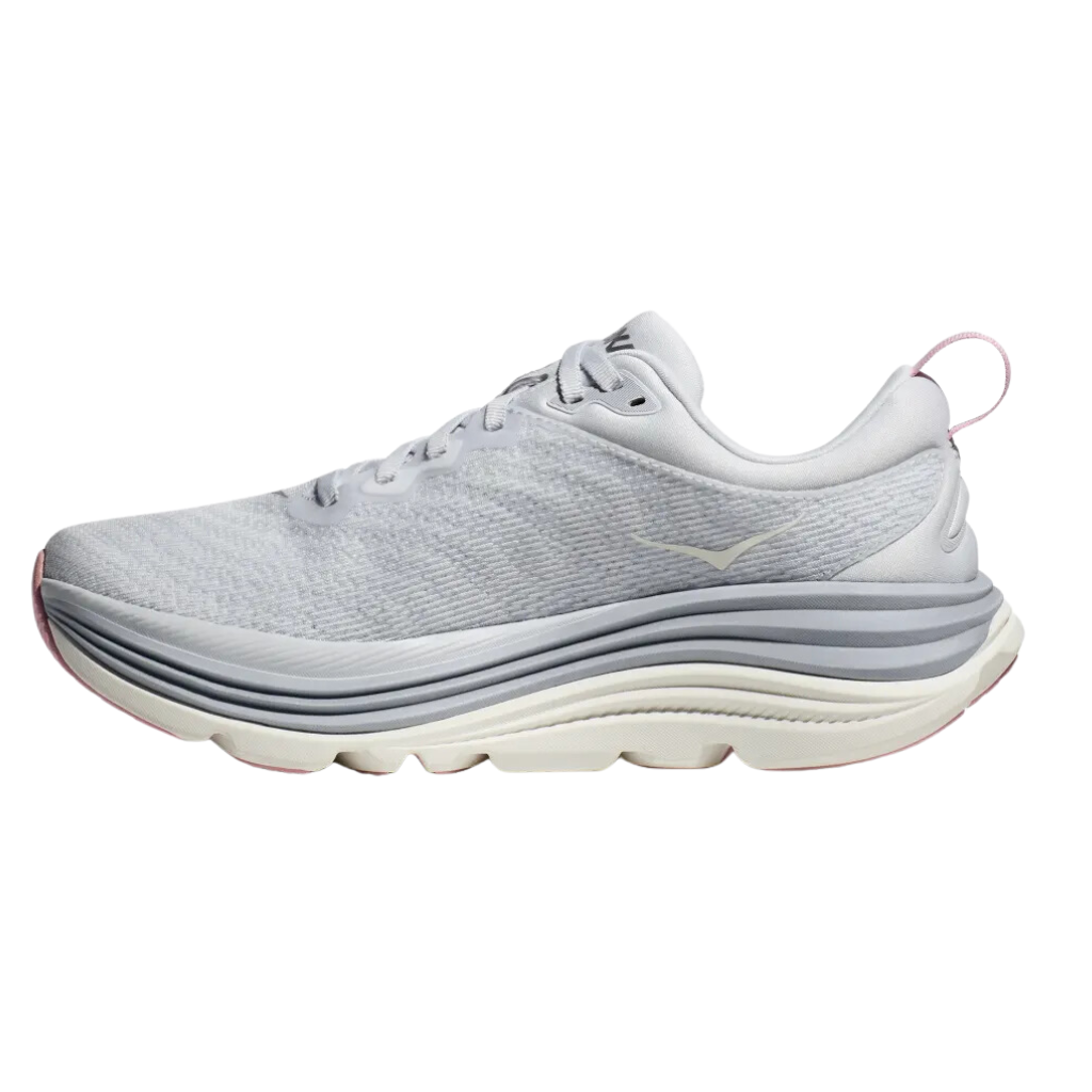 Women's HOKA Gaviota 5 Support Running Shoe | SEA ICE / PINK TWILIGHT | 1127895-STLC |  The Run Hub