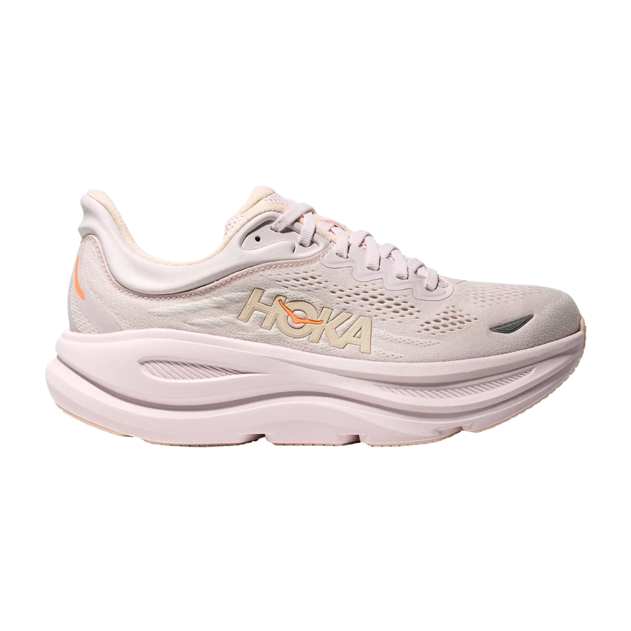 Women's Hoka Bondi 9 | LILAC CREAM / TANGERINE GLOW | The Run Hub