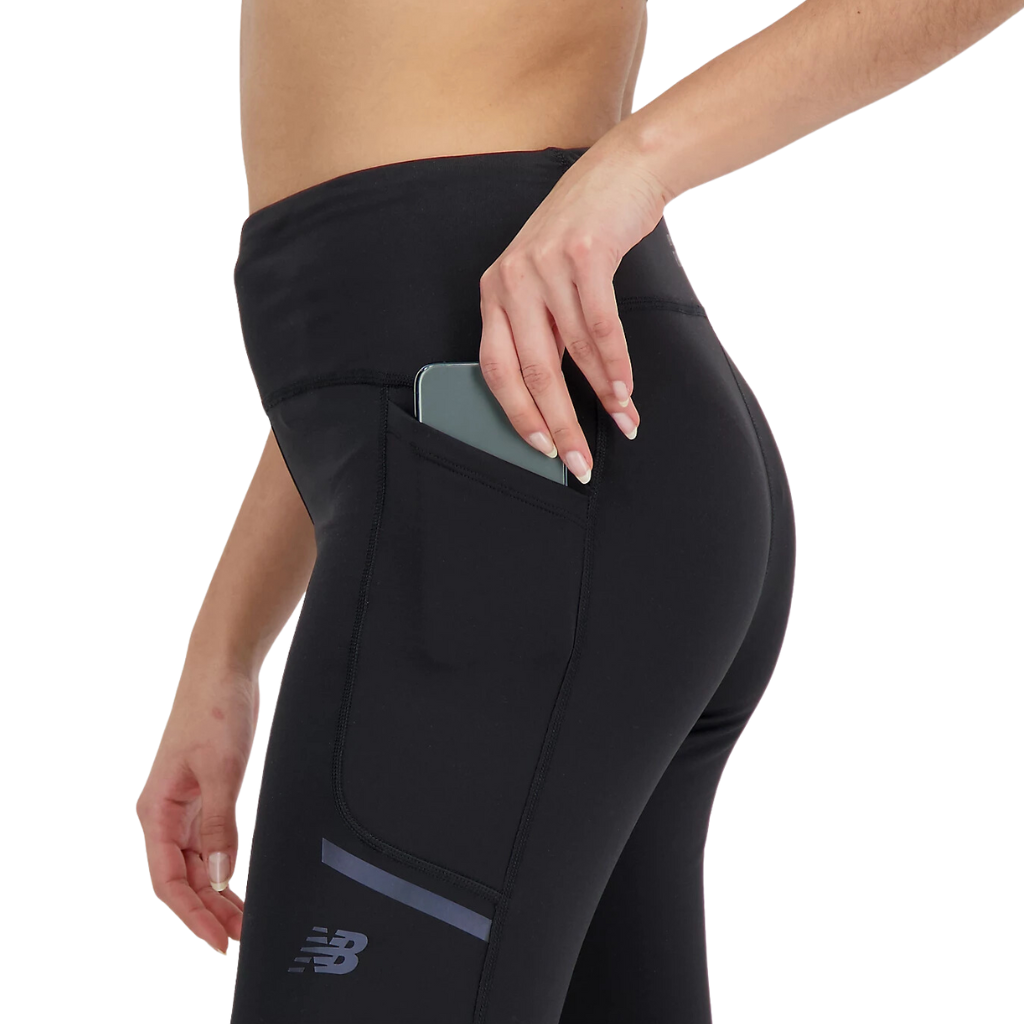 Women s New Balance Impact Run Luminous Heat Tight WP33258 BK The Run Hub