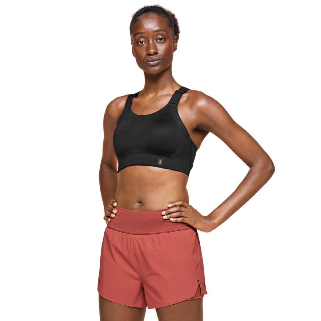 Women's ON Running Performance Flex Sports Bra | Black | The Run Hub