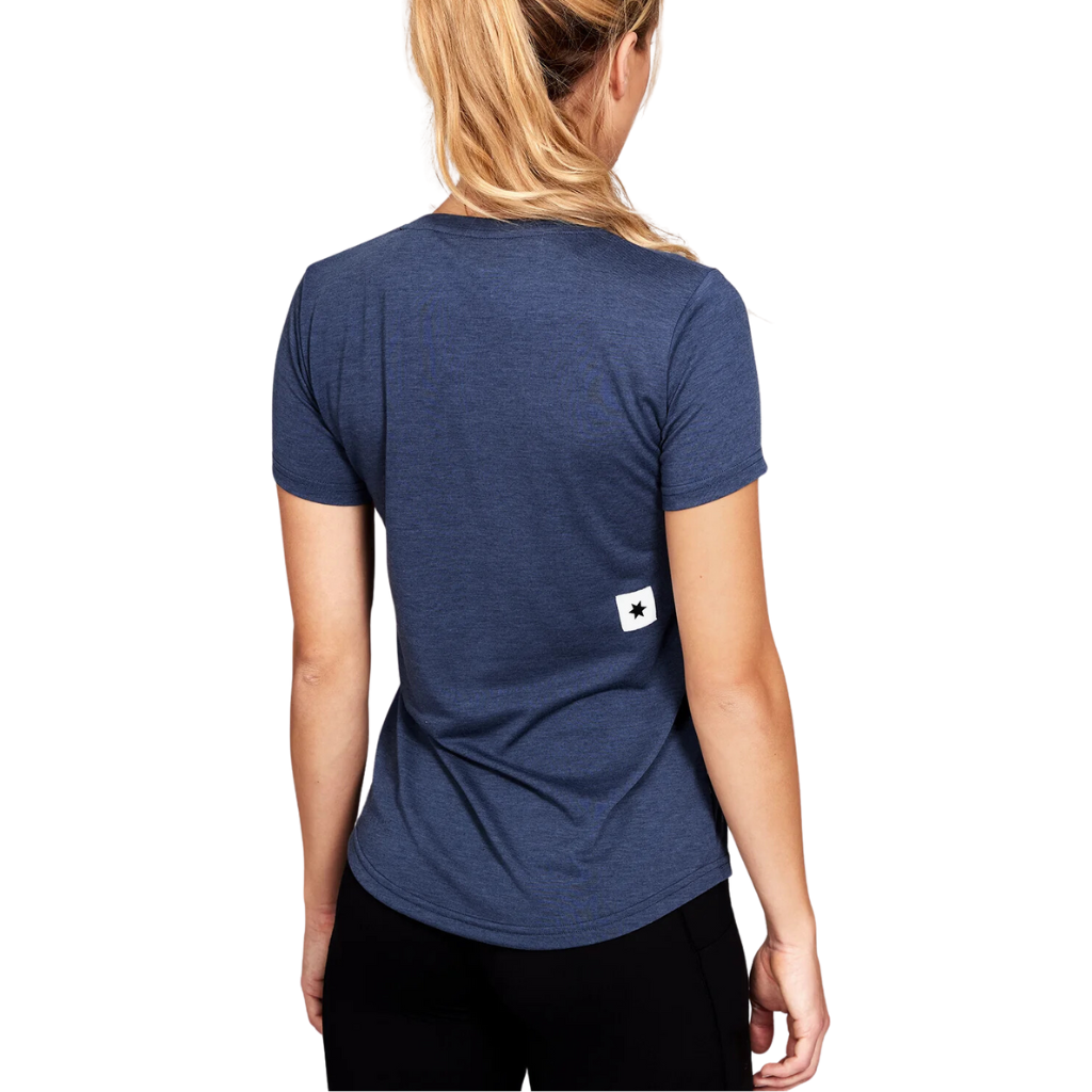Saysky Women's Clean Motion T-Shirt in Blue | The Run Hub 