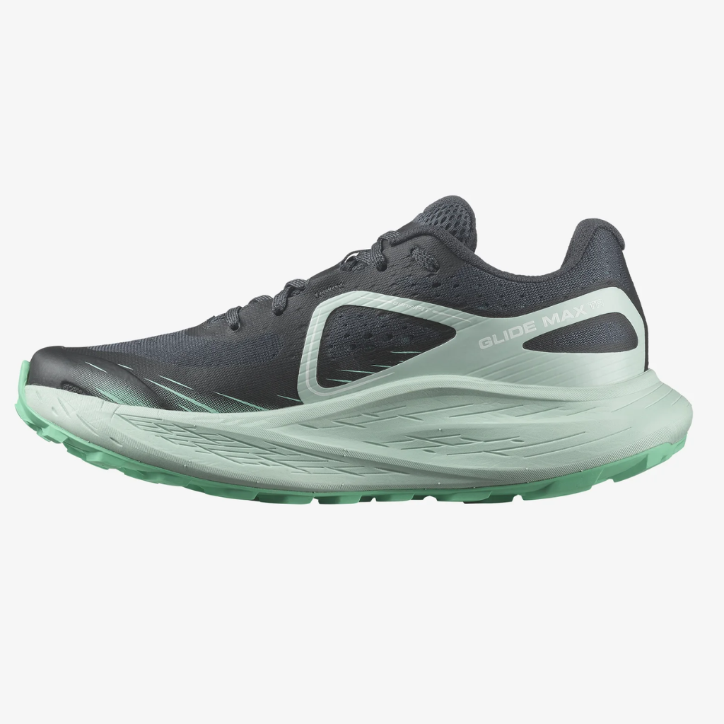Salomon Women's Glide Max TR | Trail Running Shoe Ebony/blue hazel/cockatoo | The Run Hub