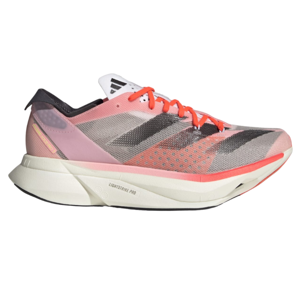 Women's adidas adizero Adios Pro 3 Racing Shoe | Pink Spark | ID3612 | The Run Hub