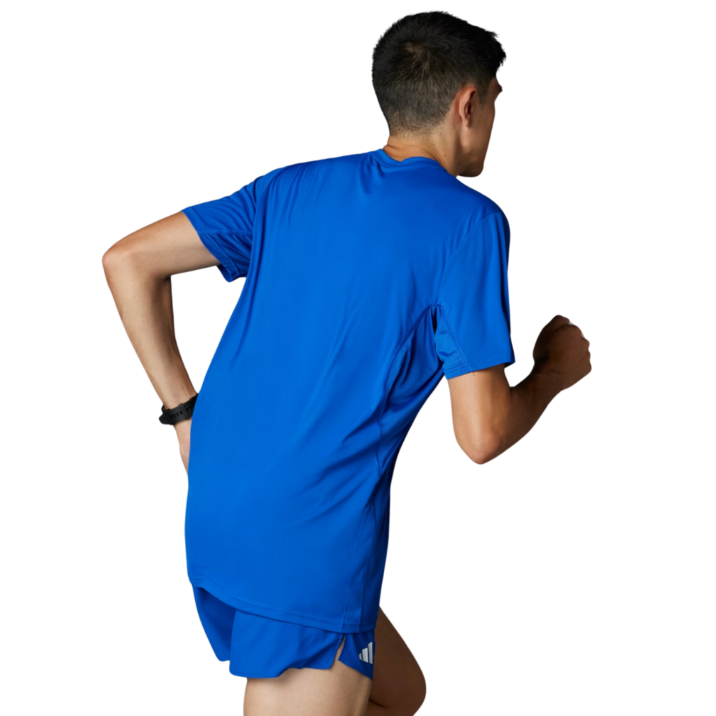 adidas Adizero Men's Essentials Tee | Blue | IT1469 | The Run Hub