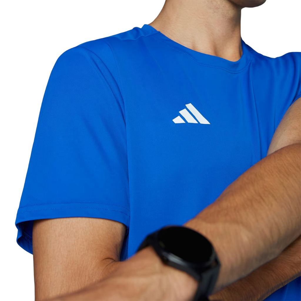 adidas Adizero Men's Essentials Tee | Blue | IT1469 | The Run Hub