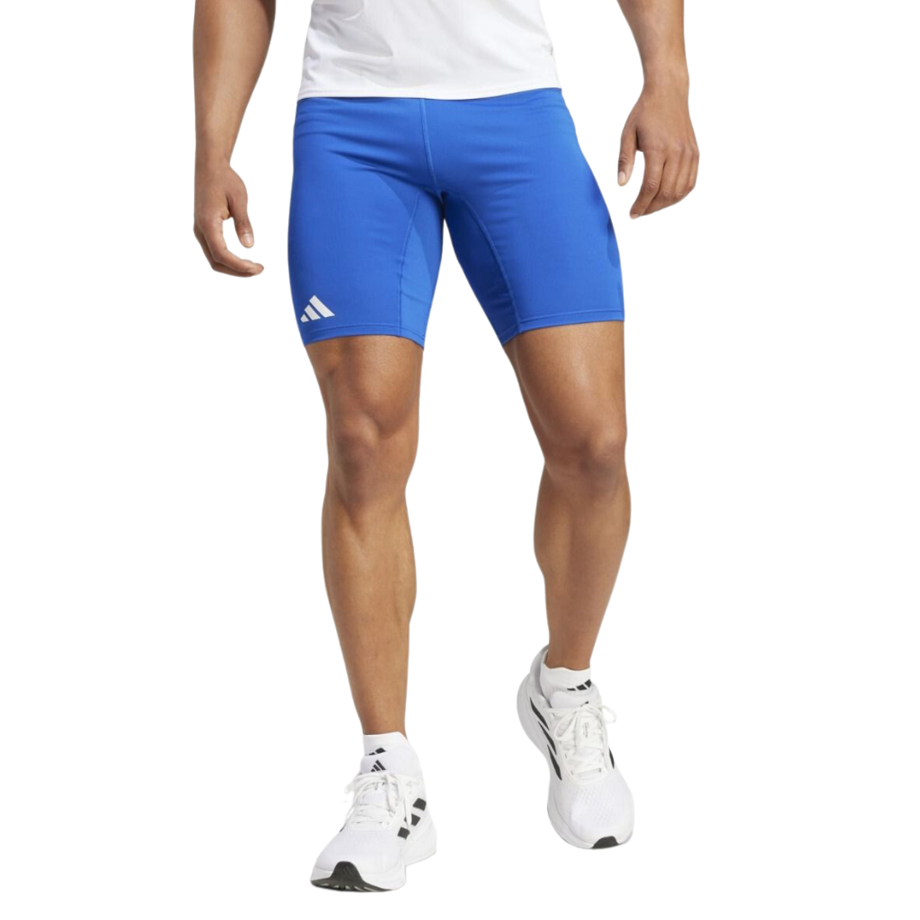 adidas Adizero Men's Half Tights | IY5513 | Blue | The Run Hub