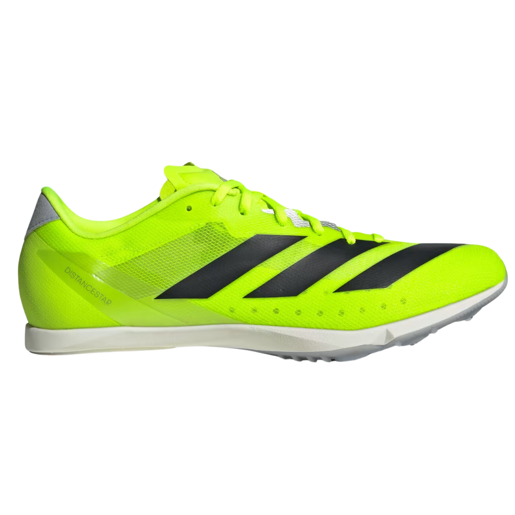 adidas Adizero Distancestar Track &amp; Field Running Spikes | Lucid Lemon / Core Black / Halo Silver | IF9390 | The Run Hub