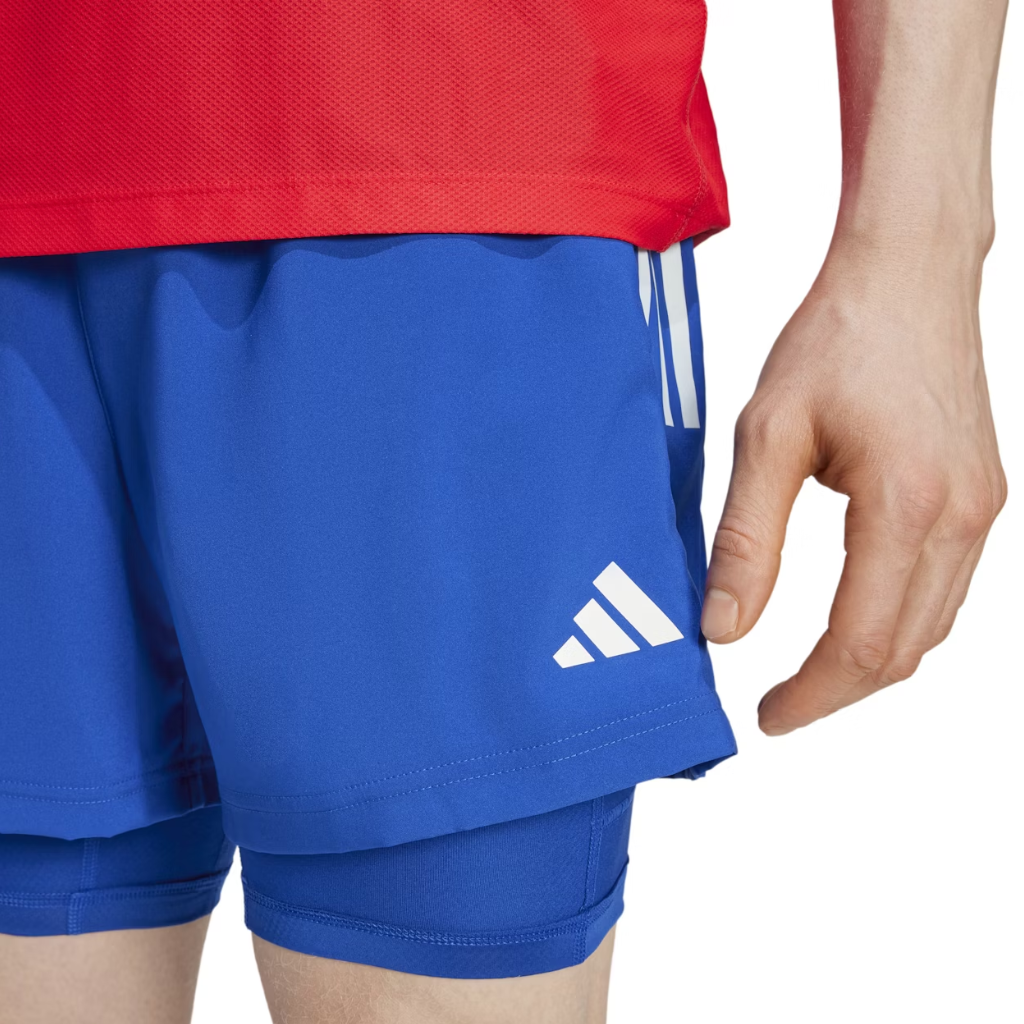 adidas Men's Own The Run 2in1 Shorts | Blue | JM5401 | The Run Hub