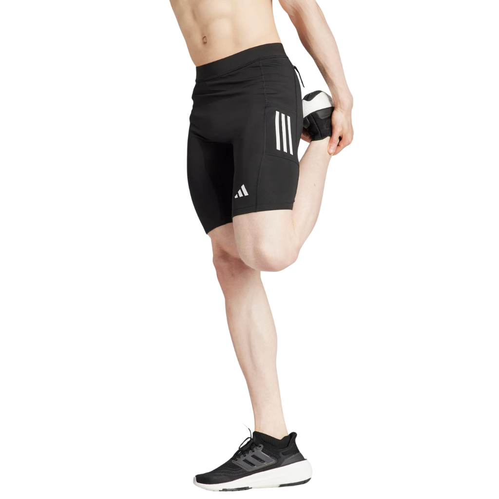 adidas Men's Own The Run Short Tights | Black | IK5022 | The Run Hub