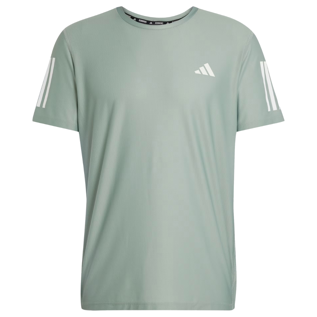 adidas Men's Own The Run T-Shirt | Silver Green | JC9793 | The Run Hub