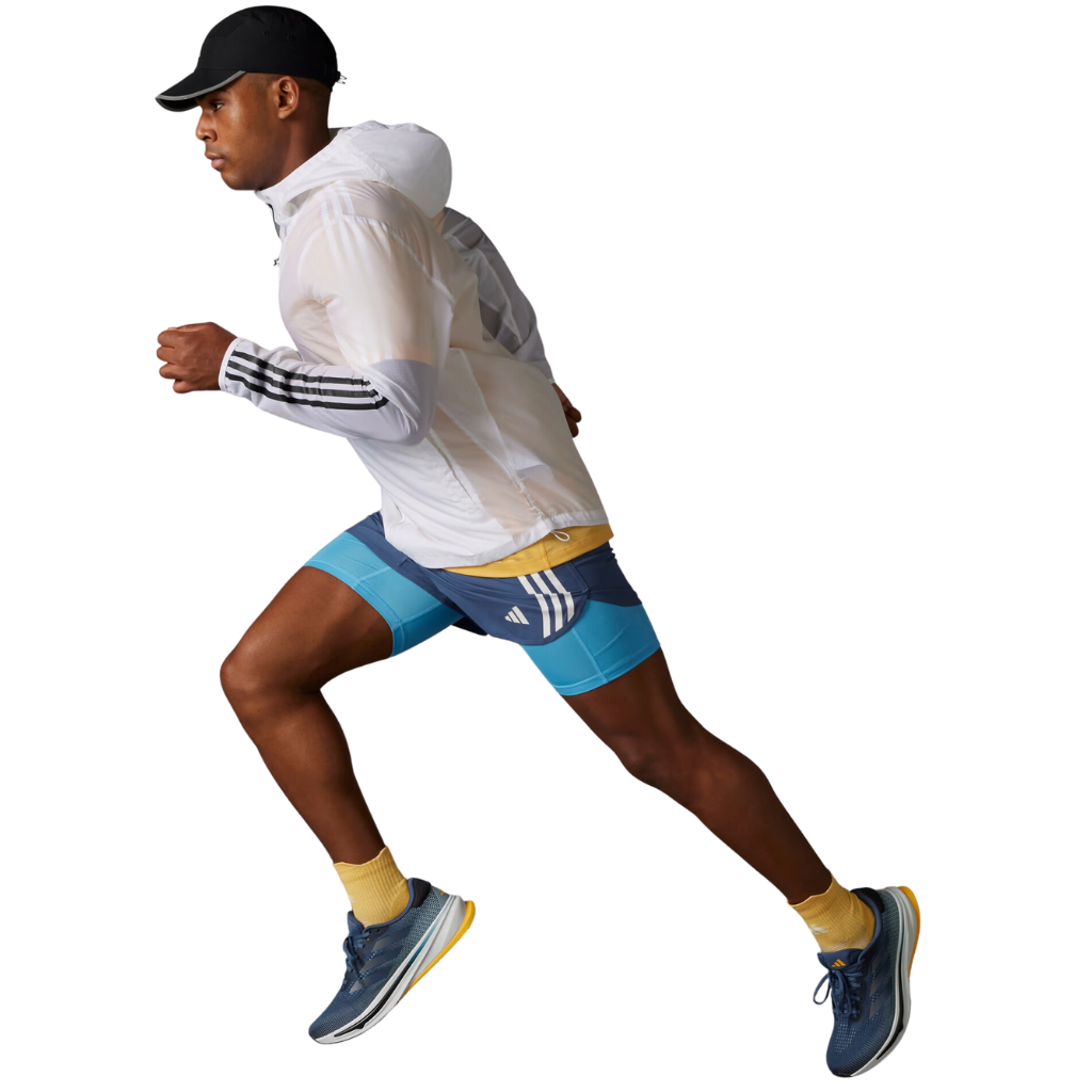 adidas Own The Run 3 Stripes 2-in-1 Shorts | IK4980 | Preloved Ink | The Run Hub