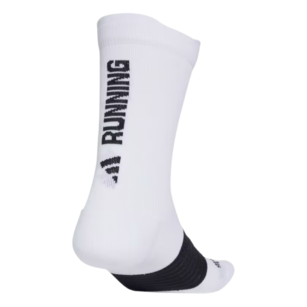 adidas RunXGraphic Socks | White / Black | JC6456 | The Run Hub