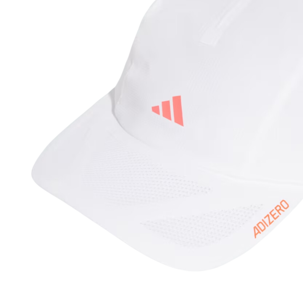 adidas RunningXAdizero Lightweight Climacool Cap | White |JD1161 | The Run Hub