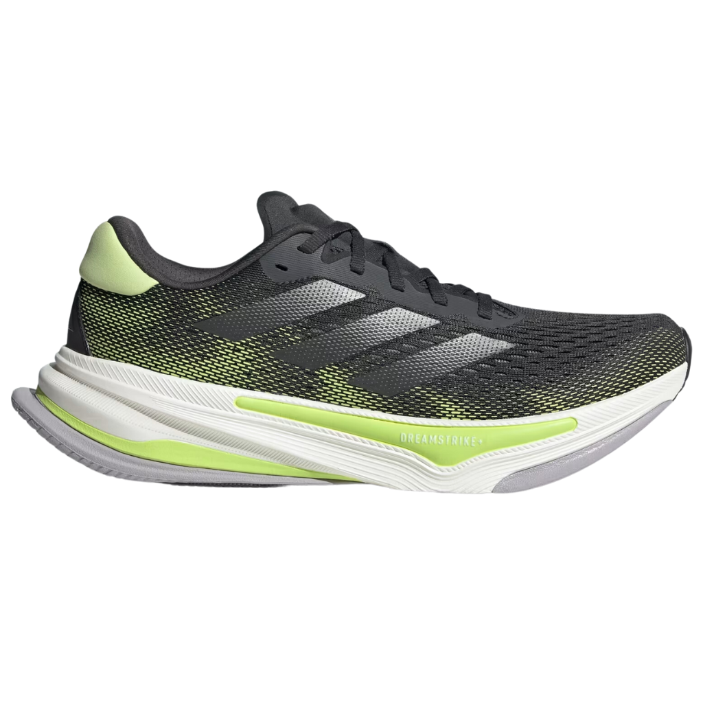 adidas Supernova Prima Support Running Shoes | Carbon / Iron Metallic / Pulse Lime | IH8634 | The Run Hub