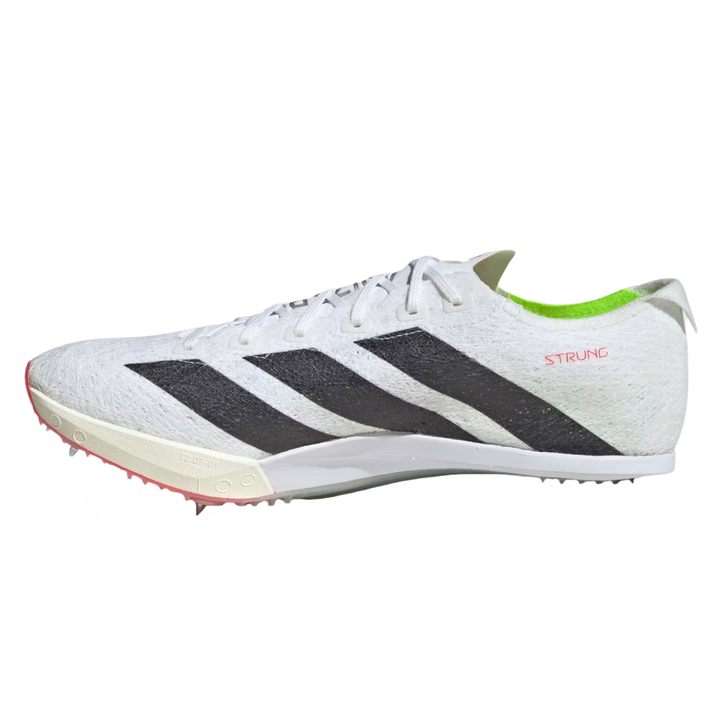 adidas Unisex Adizero Prime SP 3 Strung Track and Field Spikes | Cloud White / Core Black / Lucid Red | IH5801 | The Run Hub