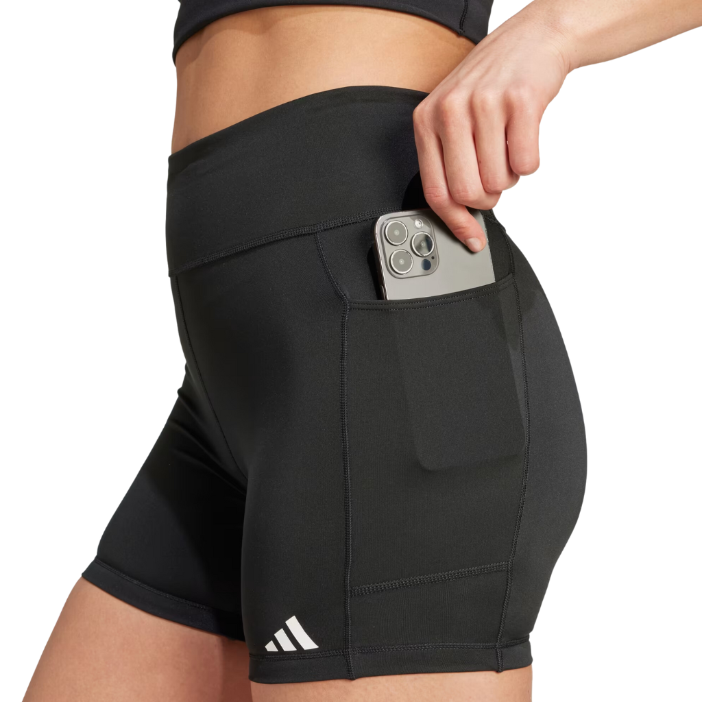 adidas Women's Own The Run Short Leggings | Black | IS9919 | The Run Hub