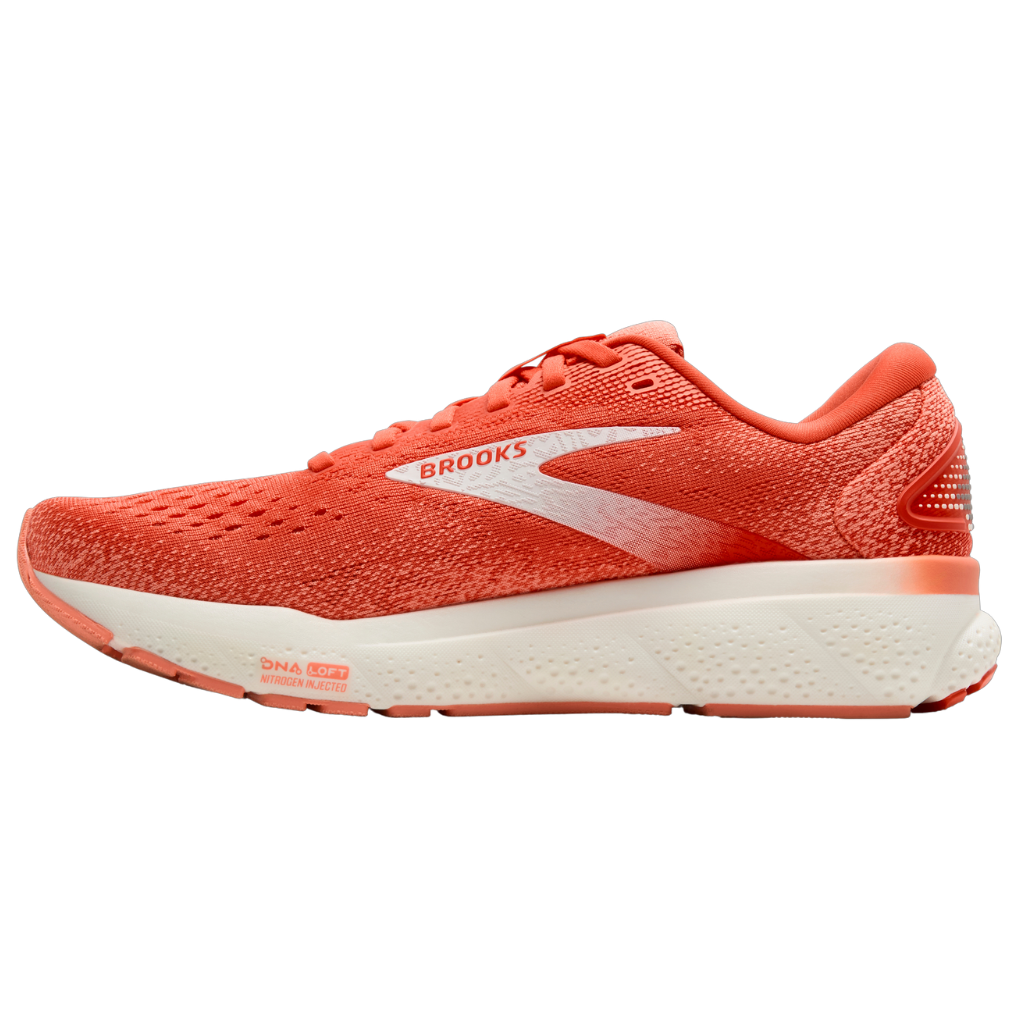 Brooks Ghost 16 | 1204071B 679 | Coral/Desert Flower/Coconut ? Women's Neutral Running Shoes | The Run Hub