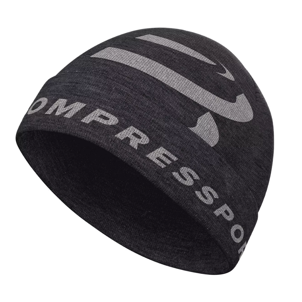 Compressport Casual Beanie | Asphalte Black | The Run Hub