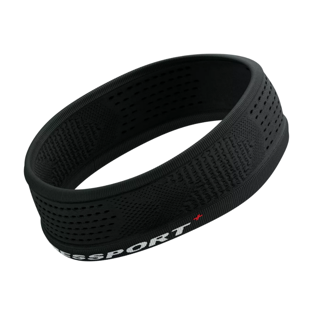 Compressport Thin Headband On/Off | Black | The Run Hub