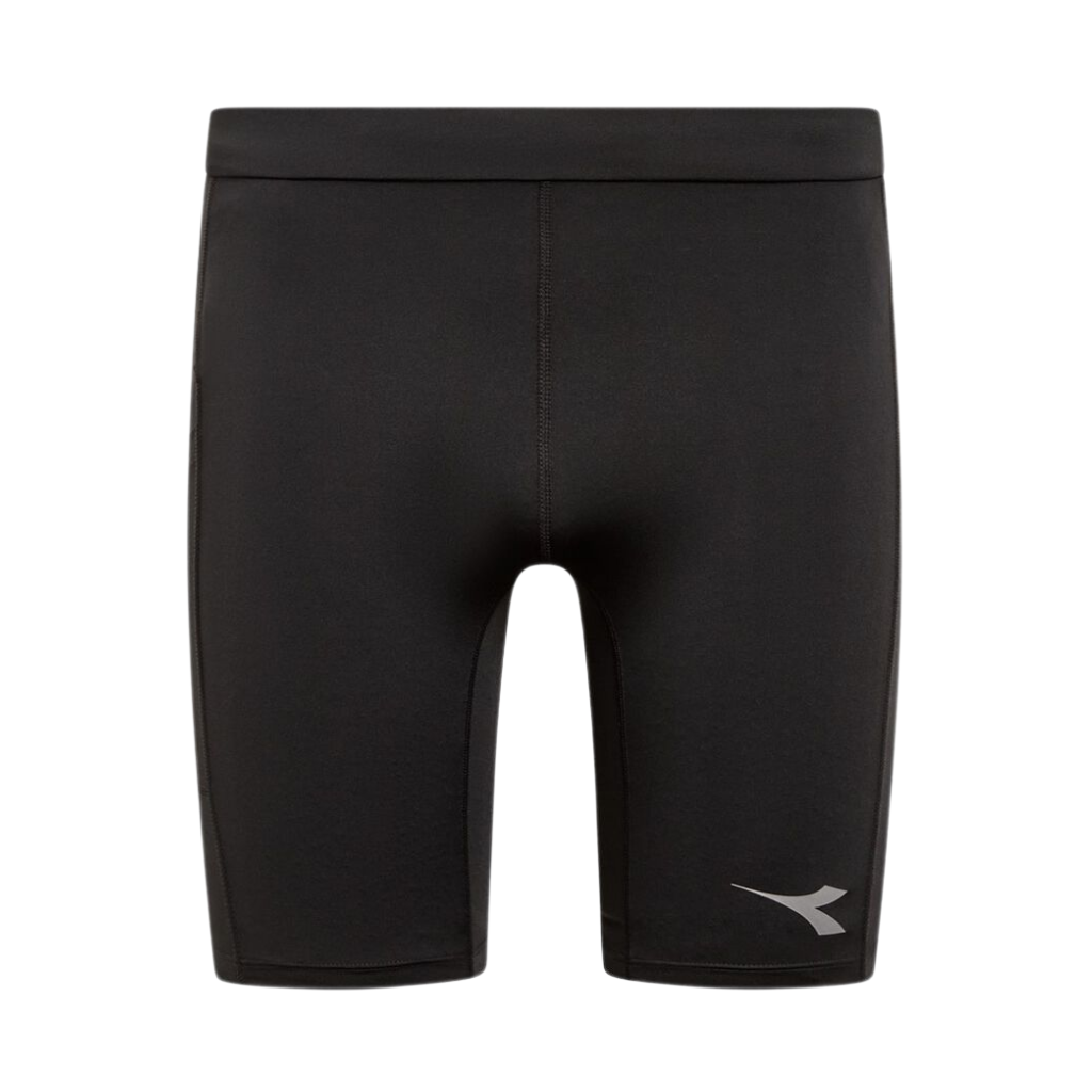 Diadora Short Tights | Black | Men's Running Shorts | The Run Hub