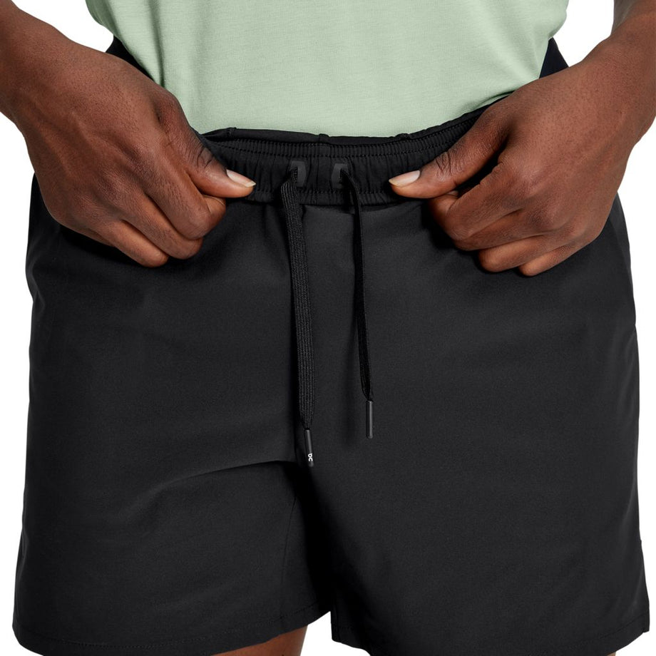 Mens long black clearance shorts