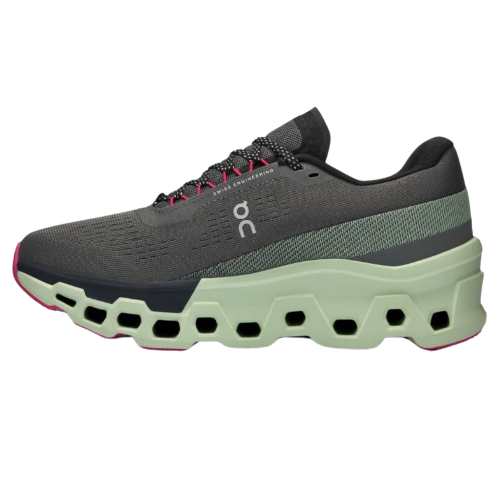 ON Cloudmonster 2 | 3ME10122541 | Asphalt/Lima | Men's Neutral Shoes | The Run Hub