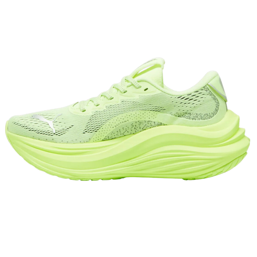 Puma MagMax NITRO | 310089-05 | Fizzy Apple-Puma Silver | Women's Neutral Shoes | The Run Hub