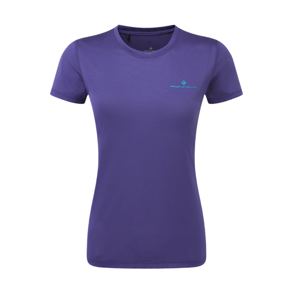 Ronhill Women's Tech S/S Tee | Deep Ocean/Marine - RH-01202 | The Run Hub