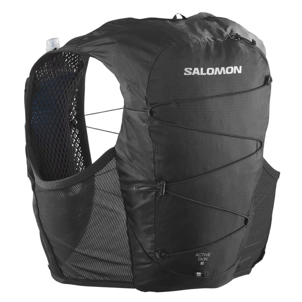 Salomon Active Skin Unisex Running Vest Black/Metal The