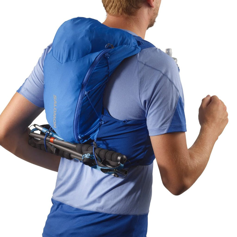 Salomon Adv Skin 12 Marine Blue Unisex Running Vest The Run Hub